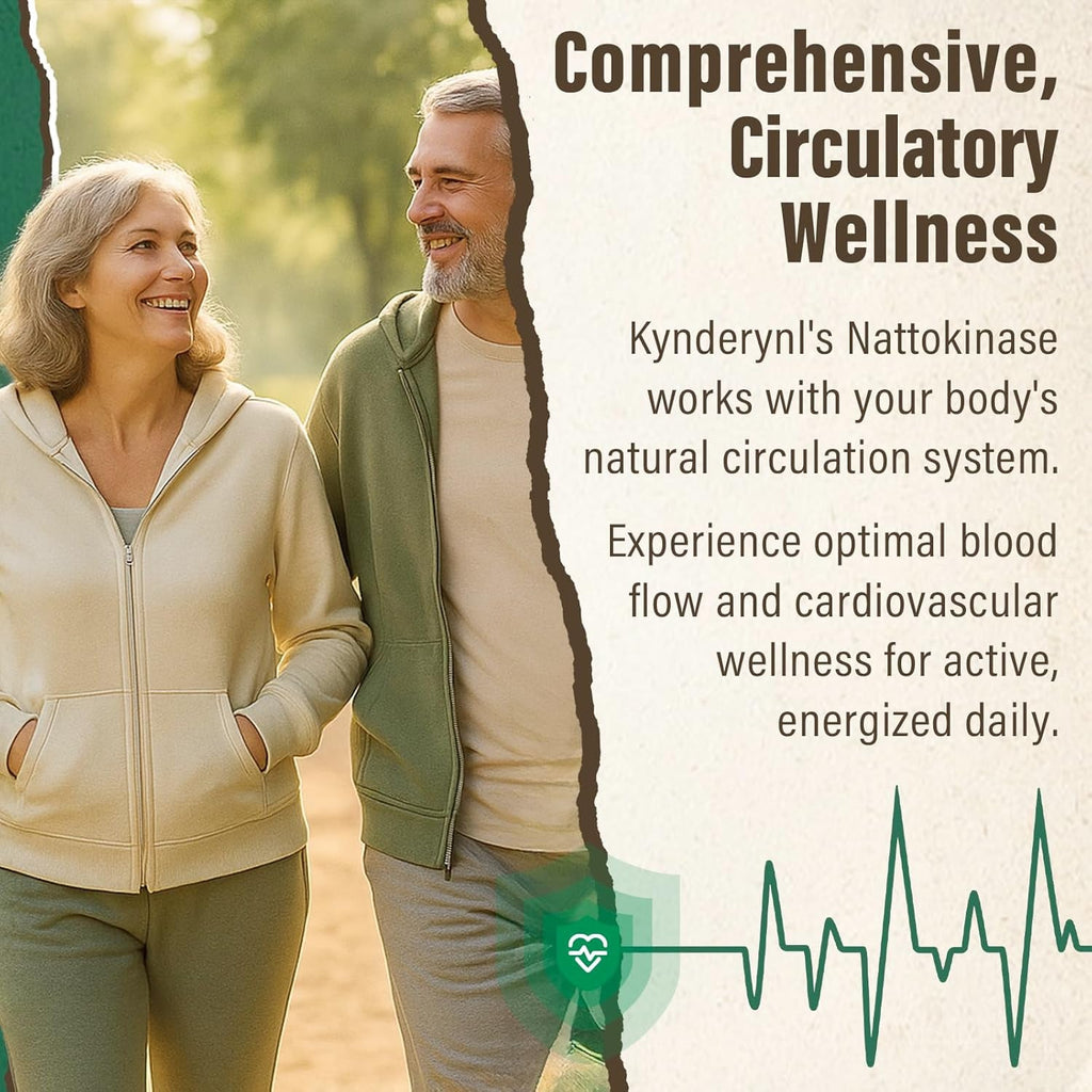 Nattokinase Supplement 10000FU – Organic Natto Enzyme 500Mg for Circulatory Wellness, Enteric-Coated Tablets Aiding Digestion & Assisting Absorption, Vegan, 90 Tablets (90-Day Supply)