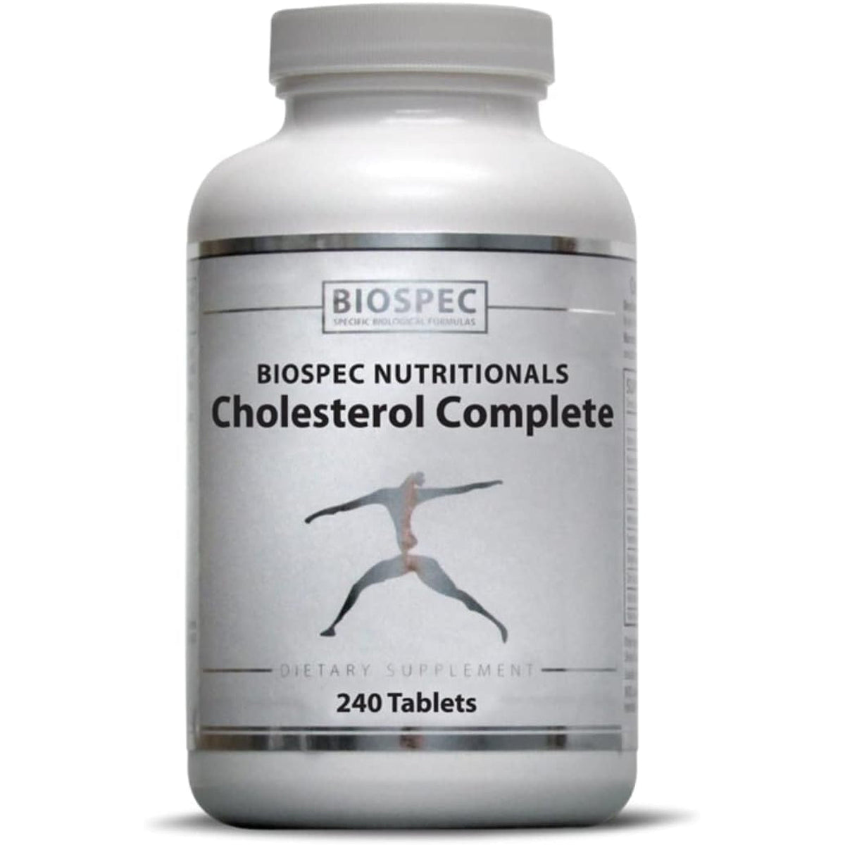 BIOSPEC NUTRITIONALS Cholesterol Complete - Natural Cholesterol Support for Cardiovascular and Heart Health* - Red Yeast Rice, CO-Q-10, Hawthorn, Magnesium (240 Tablets)