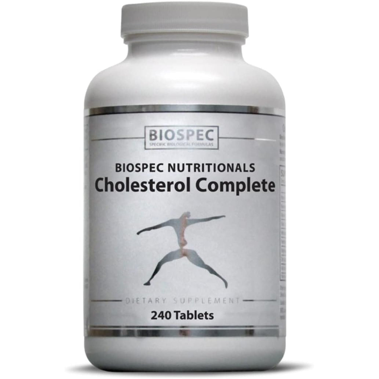 BIOSPEC NUTRITIONALS Cholesterol Complete - Natural Cholesterol Support for Cardiovascular and Heart Health* - Red Yeast Rice, CO-Q-10, Hawthorn, Magnesium (240 Tablets)