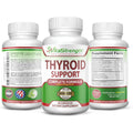 Thyroid Support - Complete Formula to Support Energy Levels with Iodine, Bladderwrack, Kelp, B12 & More- Thyroid Energy: Boost T4 to T3 Supplement - Non-Gmo