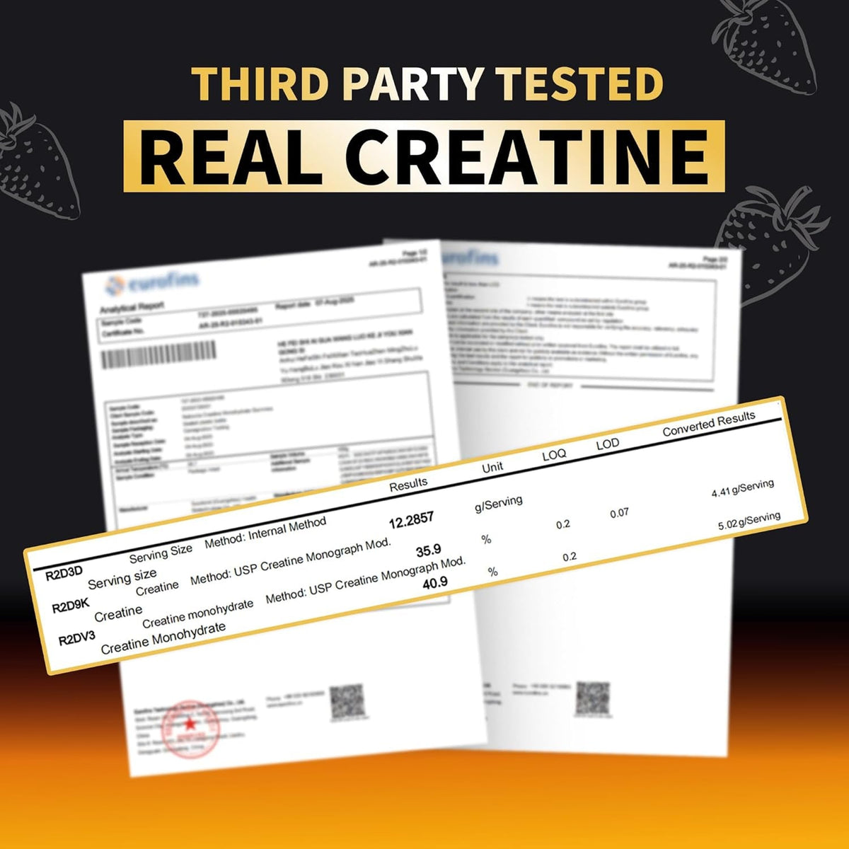 Nutravita NSF Certified Creatine Gummy - Creatine Monohydrate Gummies for Men & Women-5G of Creatine Monohydrate per Serving - Sugar Free,Vegan, Strawberry Flavor, 120 Count