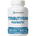 Tributyrin Supplement 800Mg, Advanced Butyrate Form, 55% Standardized, More Effective Delivery than Sodium Butyrate, 120 Capsules, Non-Gmo & Gluten Free Postbiotic Supplement