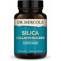 Dr. Mercola Silica Collagen Builder - Plant-Based Silica Supplement to Support Skin, Hair, Nail & Bone Health - Non-Gmo, Gluten-Free & Soy-Free - 60 Capsules (60 Servings)