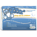 Ozzzz’S Sleep Aid for Children, with Melatonin and Chamomile, Pediatrician Formulated, Zero Sugar, Vegan, Orange Dream Flavor, 30 EZ Melt Tablets