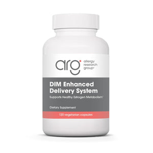 ARG DIM Enhanced Delivery System - Supports Estrogen Metabolism - Delivers 300 Mg Bioavailable Diindolylmethane Complex - Vegetarian & Soy-Free - 30 Servings - 120 Capsules