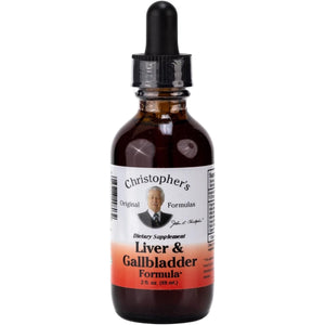 Christopher'S Original Formulas Liver & Gallbladder Formula, Herbal Supplement for Detox & Digestive Support, 2 Fl Oz