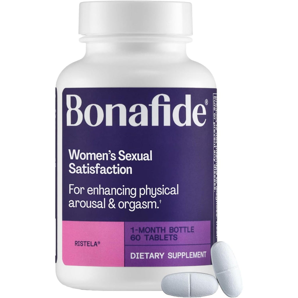 Bonafide Ristela – Hormone-Free, Drug-Free Support for Women’S Sexual Satisfaction – 1 Month Supply (60 Tablets)
