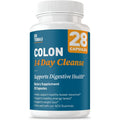 Dr. Tobias Colon Cleanse - Constipation Relief & Gut Health Support for Women & Men | 14 Day Colon Cleanser for a Gentle Colon Detox & Gut Flush - 28 Capsules (1-2 Daily)