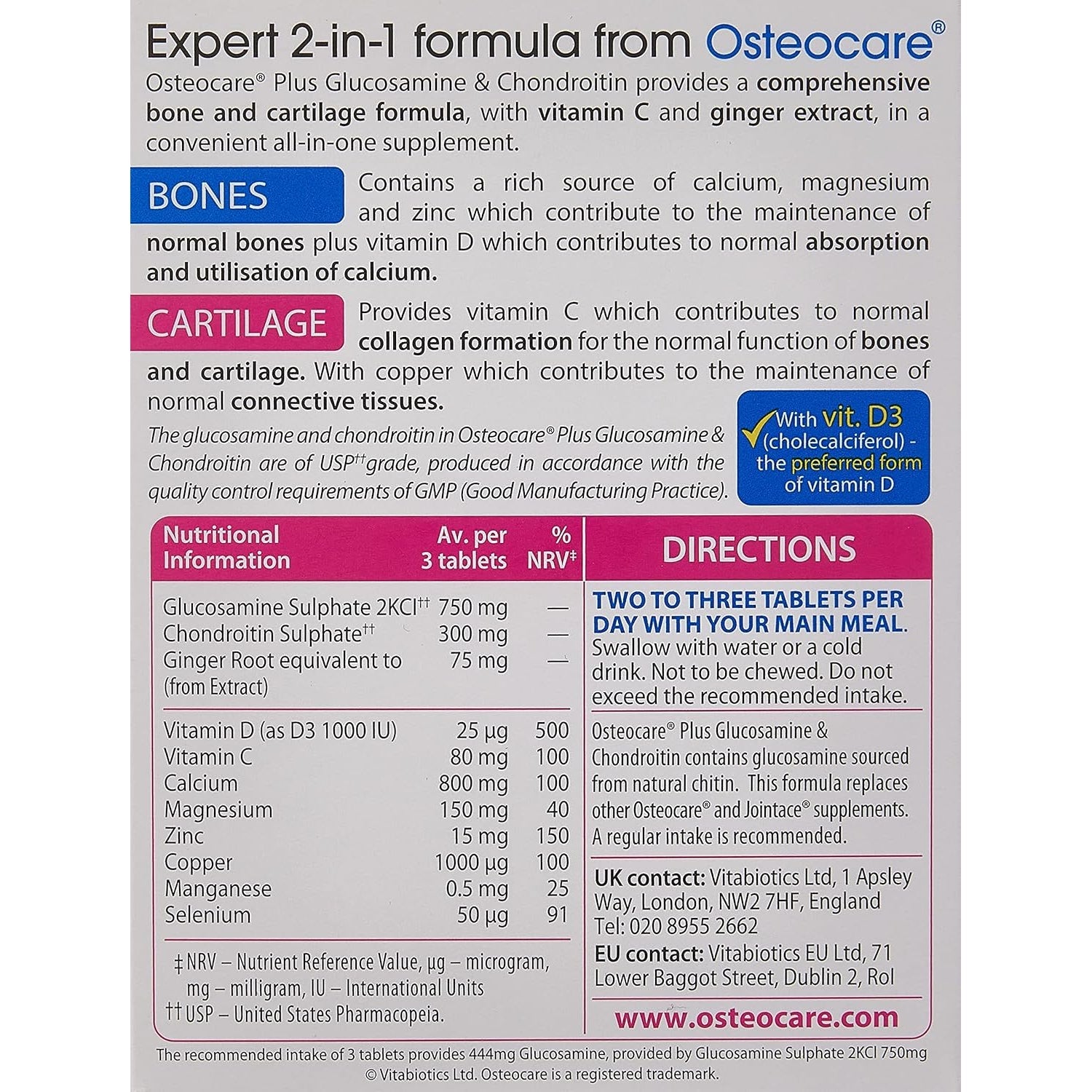 Vitabiotics Osteocare Joint