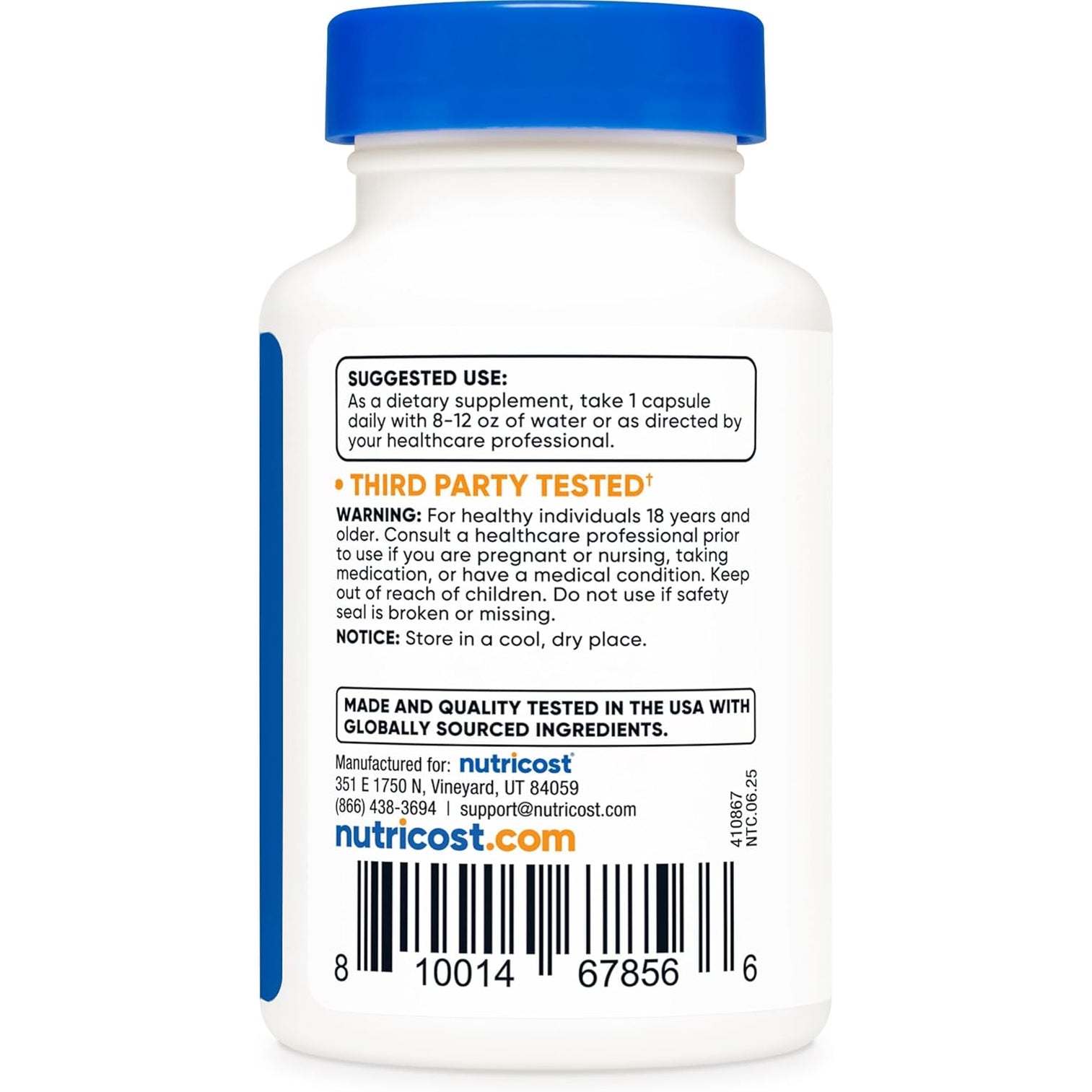 Nutricost Fisetin Capsules 100Mg, 60 Capsules - Natural Polyphenol Antioxidant - Non-Gmo, Gluten Free, and Vegan Friendly Supplement