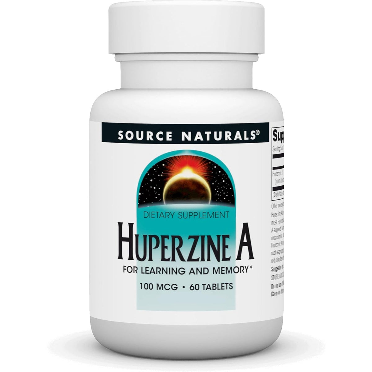 Source Naturals Huperzine a for Learning & Memory* - 100 Mcg, 60 Tablets