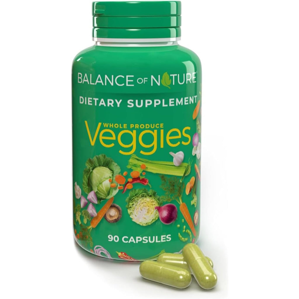 Balance of Nature Whole Veggies Supplement with Superfood Vegetables