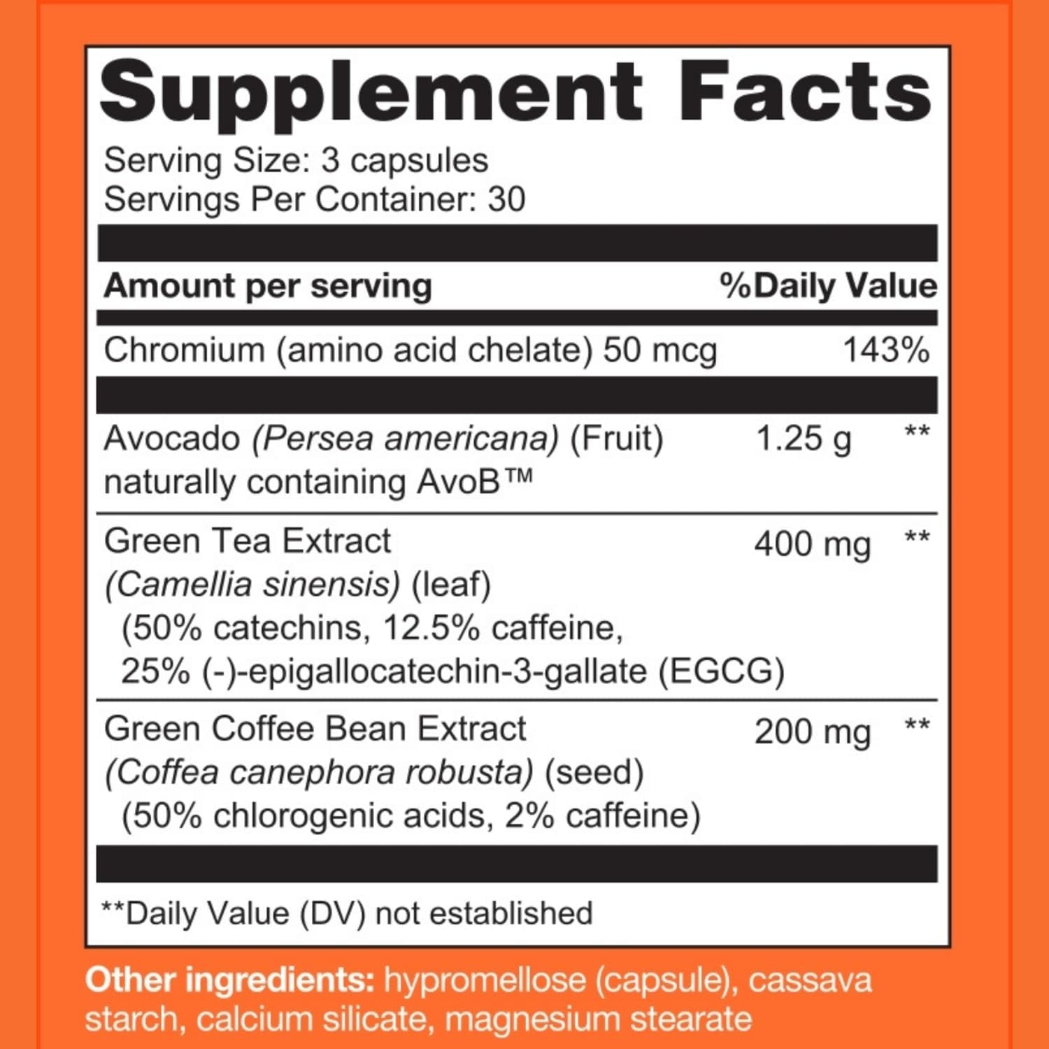 Metavo Advanced Weight Support Natural Diet Supplements with Essential Nutrients for Promoting Wellness, Enriched with Avocados, Green Tea, Chromium & Green Coffee, 90 Easy-To-Swallow Capsules