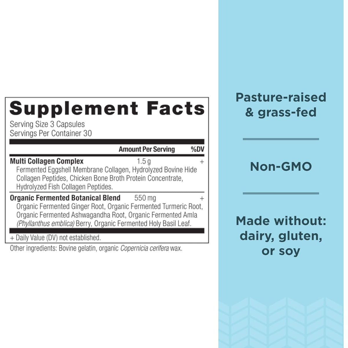 Ancient Nutrition Collagen Peptides Pills, Hydrolyzed Multi Collagen Supplement, Types I, II, II, V & X, Supports Healthy Skin and Nails, Gut Health and Joints, 90 Capsules