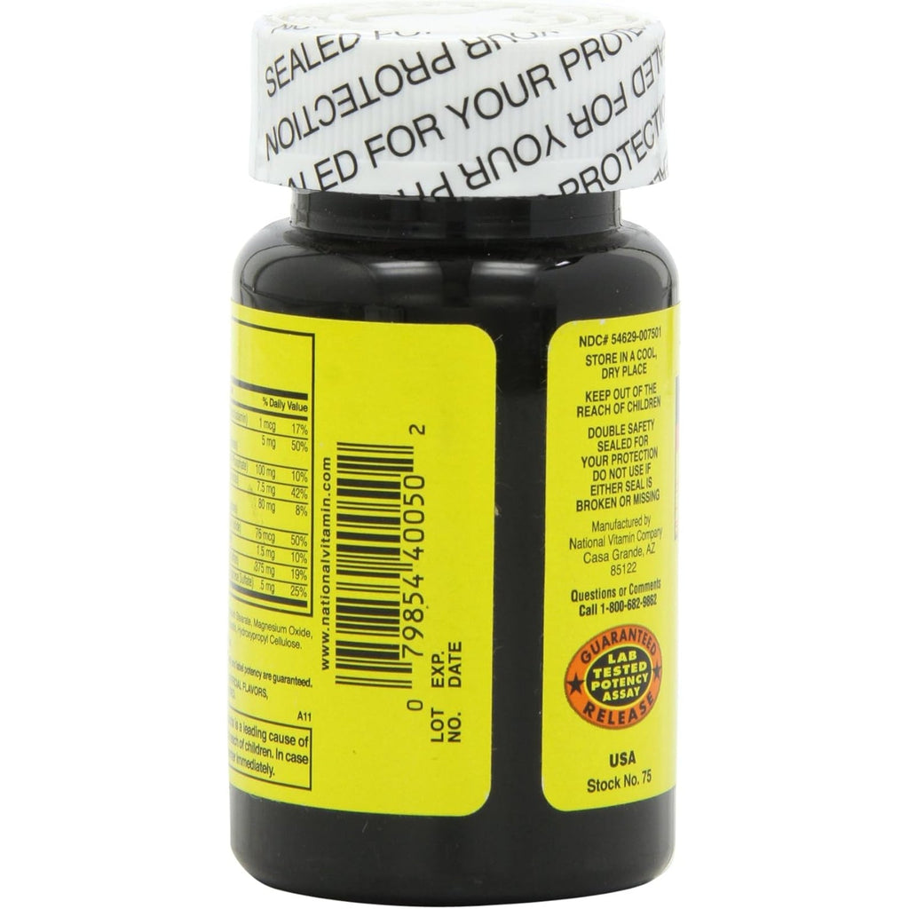 Nature'S Blend NAT B MULTIVITAMIN & MIN TB, Assorted, 100 Count