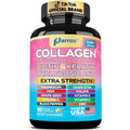 Collagen Peptides Types I, II, III, V & X, MCG Biotin, Keratin, Hyaluronic Acid, MSM, Zinc, Grape Seed Extract, Quercetin, Vitamin A, Vitamin C, Vitamin E, Magnesium, Folic Acid (90 Capsules)