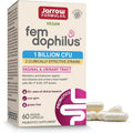 Jarrow Formulas Fem-Dophilus Vaginal Probiotics 1 Billion CFU with 2 Science-Backed Strains, Dietary Supplement for Vaginal & Urinary Tract Support, 60 Capsules, 60 Day Supply, Shelf-Stable Probiotics