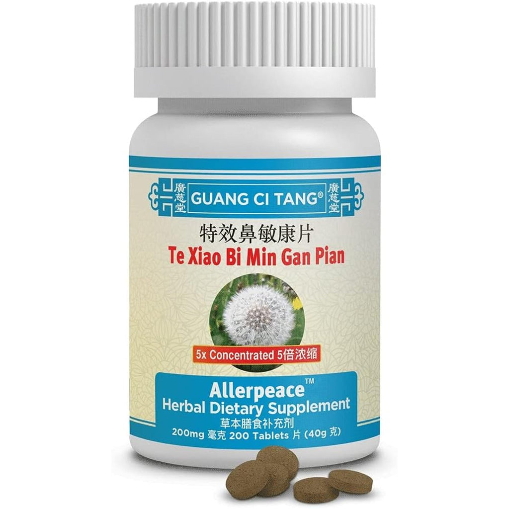 Guang Ci Tang - Te Xiao Bi Min Gan Pian - Allergiclear - 200 Tablets