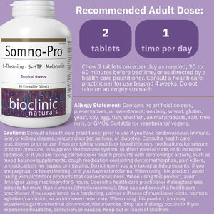 Somno Pro, Tropical Breeze 90 Chewable Tablets