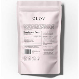 Glov Beauty Ultimate Primal Glow - Grass Fed Beef Organ Supplement for Women, Pasture Raised Liver, Heart, Kidney & Reproductive Beef Organs for Beauty, Energy & Vitality Support, 1Month Supply 60Caps