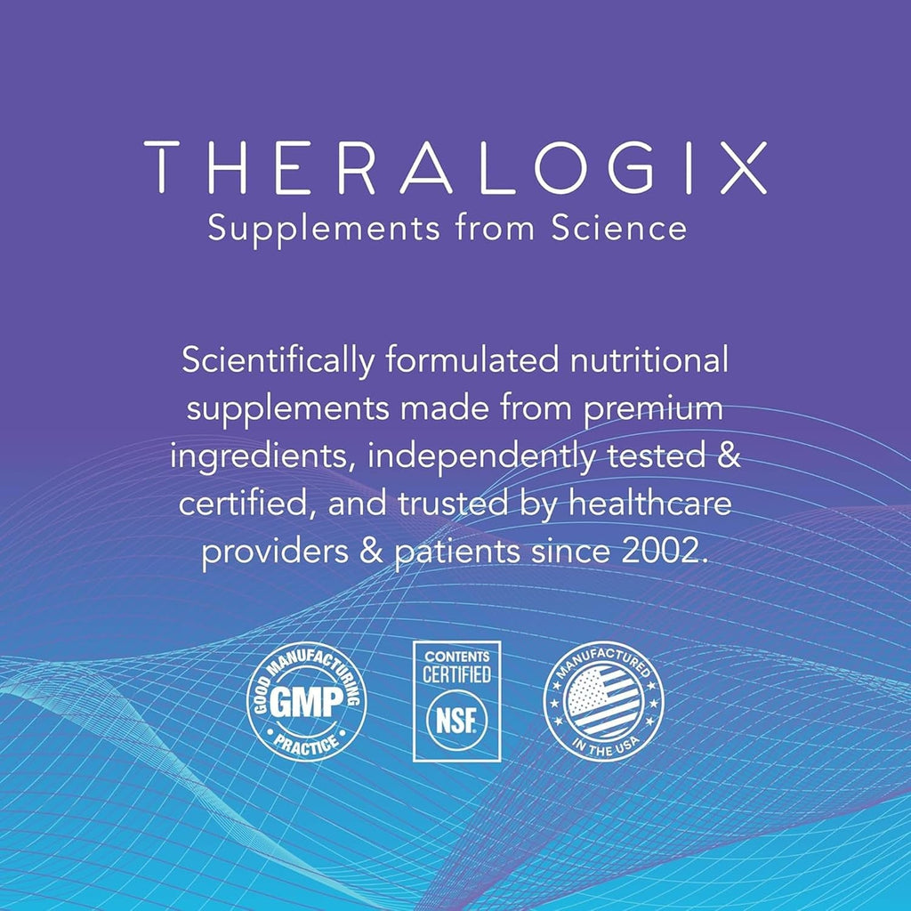 Theralogix Berberine Enhanced Absorption - 90-Day Supply - Made with Berberine Phytosome to Help Support Healthy Metabolism & Hormone Balance* - NSF Certified - 90 Capsules