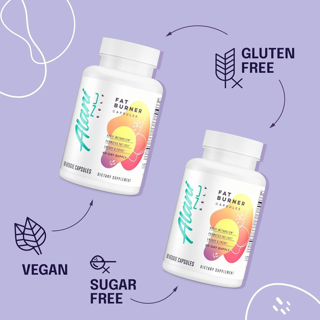 Alani Nu Premium Fat Burner Supplement, Metabolism Booster and Appetite Suppressant, 60 Day Supply, Packaging May Vary
