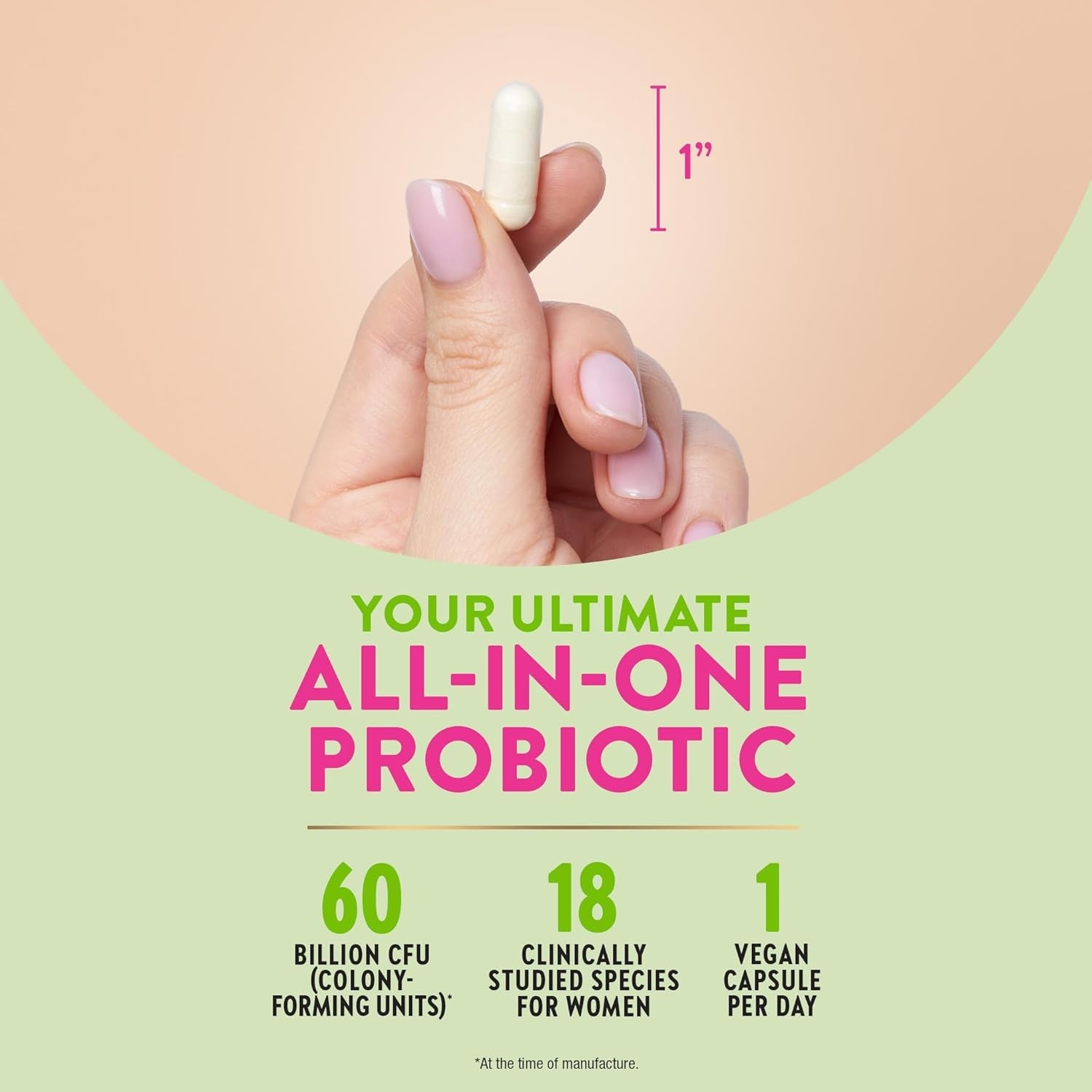 Raw Flora Women'S Probiotics | Dr. Formulated 60 Billion CFU + Prebiotics | Digestive, Vaginal & Urinary Support | 33 Vegan Capsules with Cranberry & D-Mannose | Shelf Stable