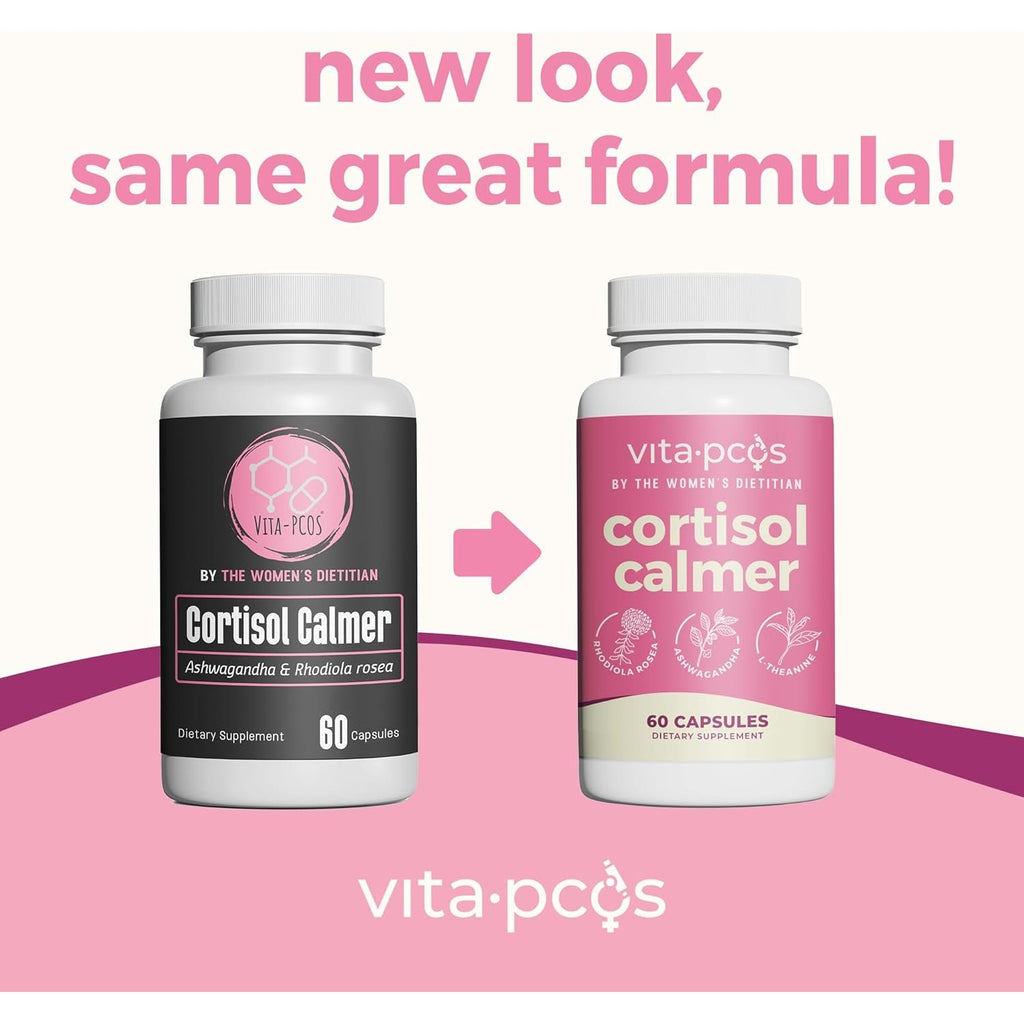 Cortisol Supplement for Women – Cortisol Vitamins for Endocrine & Energy Stabilizing Formula for Women – Rhodiola Rosea Extract, Ashwagandha, L-Theanine, & Phosphatidylserine – 60 Capsules