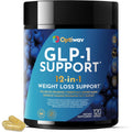 GLP-1 Support Probiotic Weight Loss Supplement - Natural GLP1 Support Appetite Suppressant for Women Men - for Daily Fat Burn Hunger Control Metabolism Boost Gut & Curb Cravings Support
