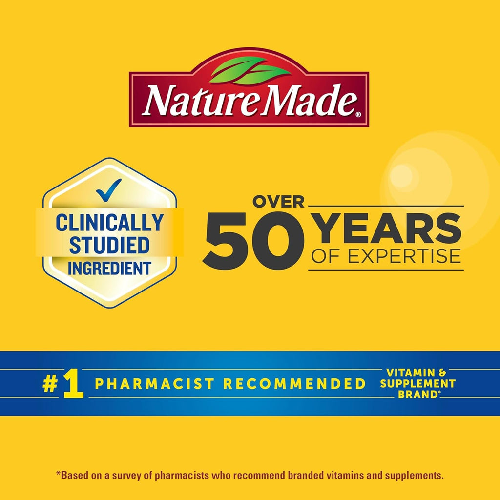 Nature Made Probiotics, Probiotics for Women and Men 8 Billion CFU per 2 Gummies, 42 Probiotic Gummies, 21 Day Supply