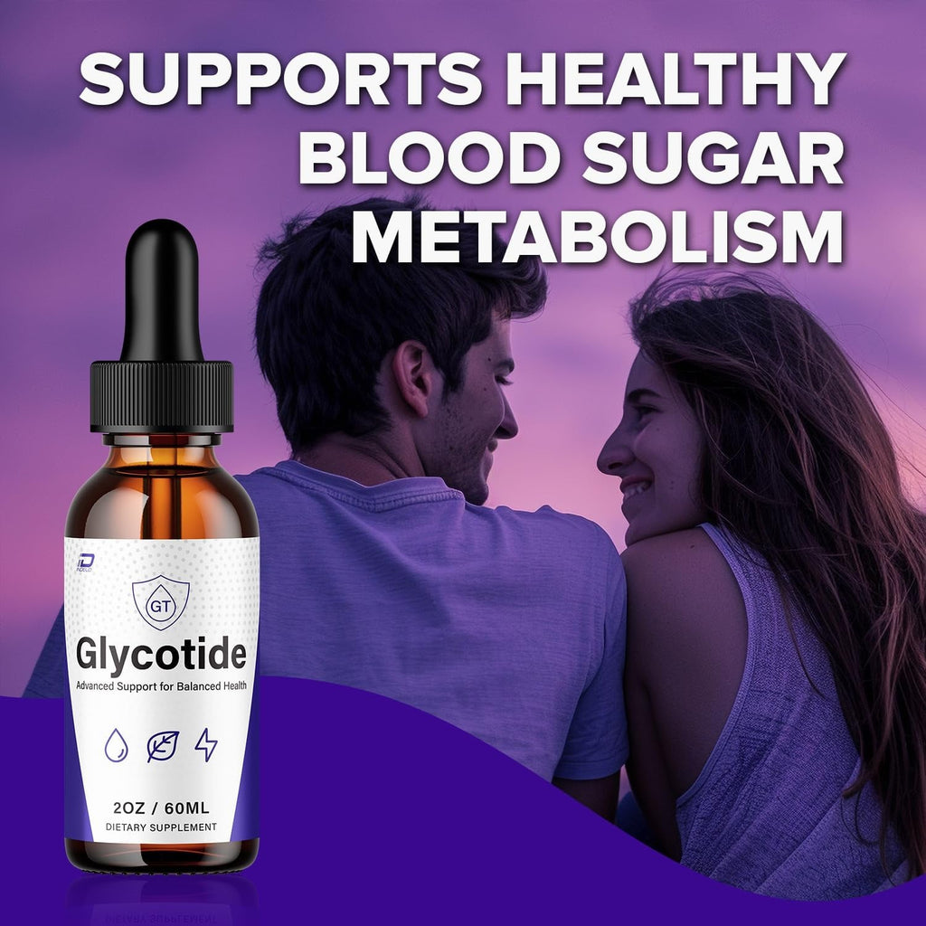 Glycotide Advanced Formula – Glyco Tide Liquid Drops Natural Ingredients, Reviews - 1 Month Supply