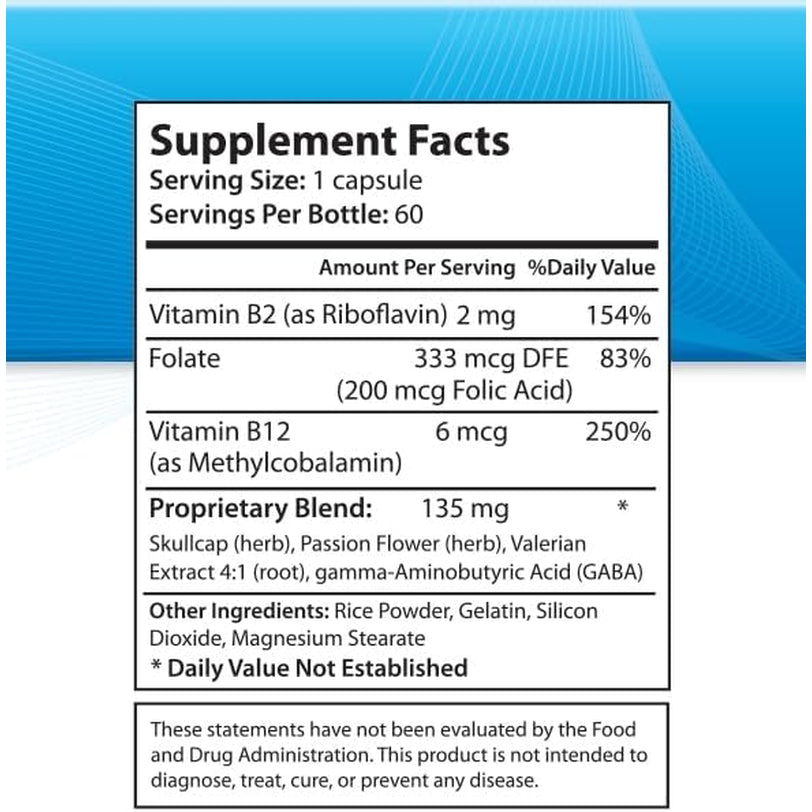 Essential Tremor Relief Supplement for Hand, Arm, Head, Leg, Feet and Body Tremors and Shaking - All Natural, Gluten Free, Dairy Free by Nutriganix (1)
