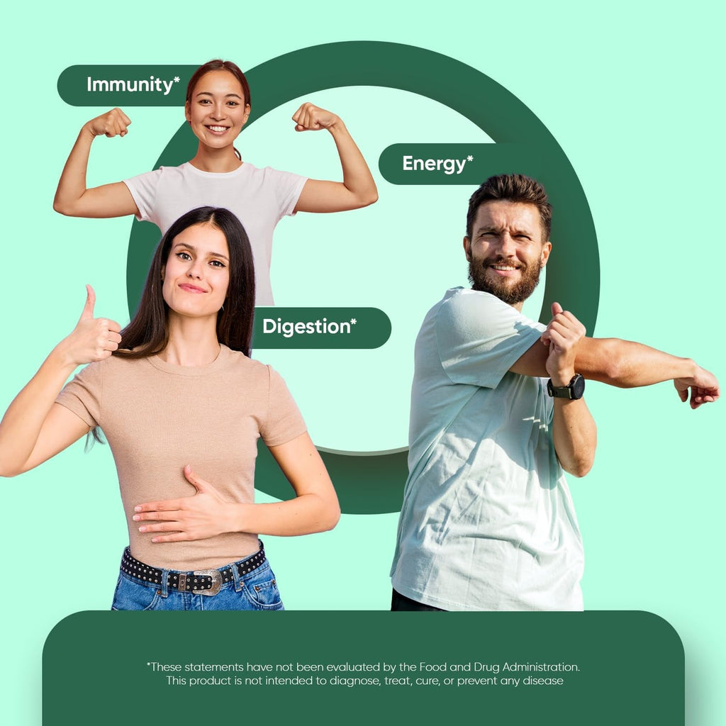 Weightworld Super Greens Gummies - Energy, Immunity, Gut & Digestive Health - 45-Day Supply - Daily Greens Supplements - Moringa, Broccoli, Spinach + Vitamins & Minerals - 90 Vegan Superfood Gummies