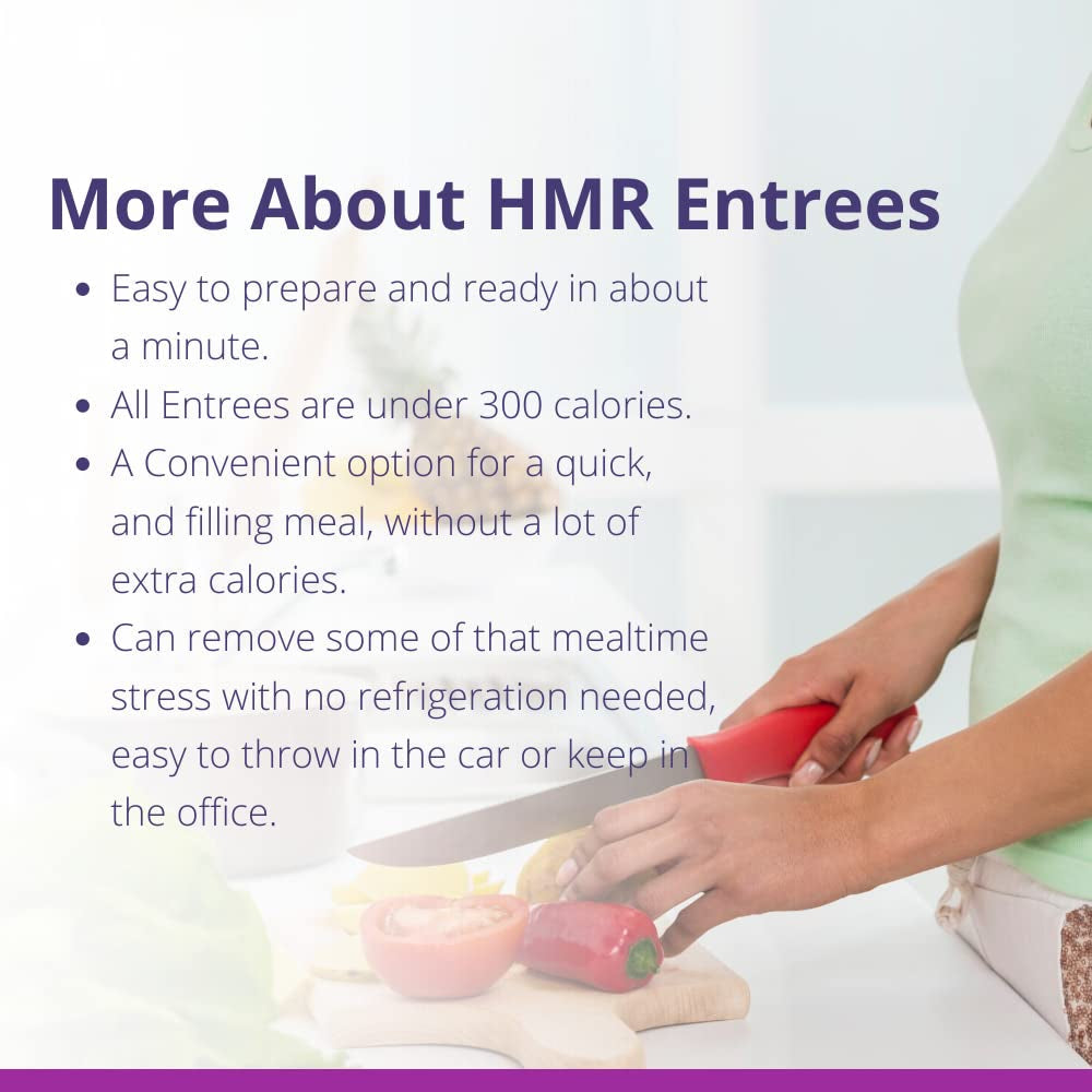 HMR Entrees Meals 16-Pack Variety | Low Calorie Premade Microwave Meals for Weight Loss | Ready to Eat Dinner | Includes Mac & Cheese, Beef Stroganoff, Turkey Chili, Chicken Alfredo & More