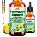 Neuropathy Supplements Liquid Drops, Advance 17-In-1 Stabilized R-Alpha Lipoic Acid (R-ALA) W. Acetyl L-Carnitine Vitamin B-Complex Magnesium, High Potency R-Lipoic Acid for Nerve Antioxidant Energy