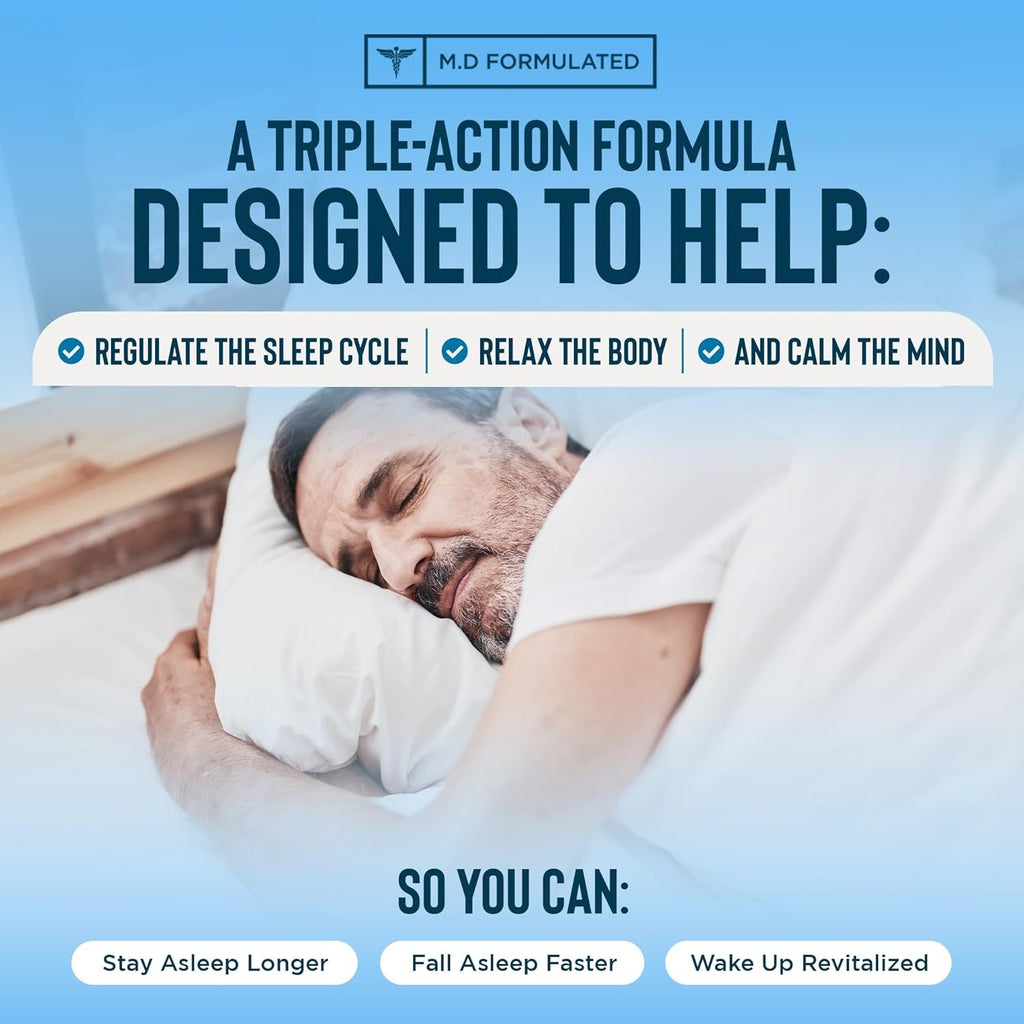 Relaxium Sleep Aid for Adults - Melatonin 5Mg with Magnesium Glycinate, Valerest & Ashwagandha - Non-Habit Forming Sleep Support for Falling Asleep & Staying Asleep (30-Day Supply)