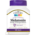 SMART MONKEY TECHNOLOGIES 21St Century Melatonin 10Mg Time Release, 120 Tablets | Non-Habit Forming Sleep Aid for Adults | Jet Lag & Shift Work | Promotes Restful Sleep | Gluten-Free & Non-Gmo