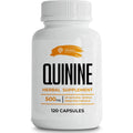 Leg Cramps Relief Quinine Capsules – Natural Cinchona Bark Supplement for Cramp Defense & Digestive Health – 500 Mg Quinine Pills, 120 Tablets, Non-Gmo, Gluten-Free