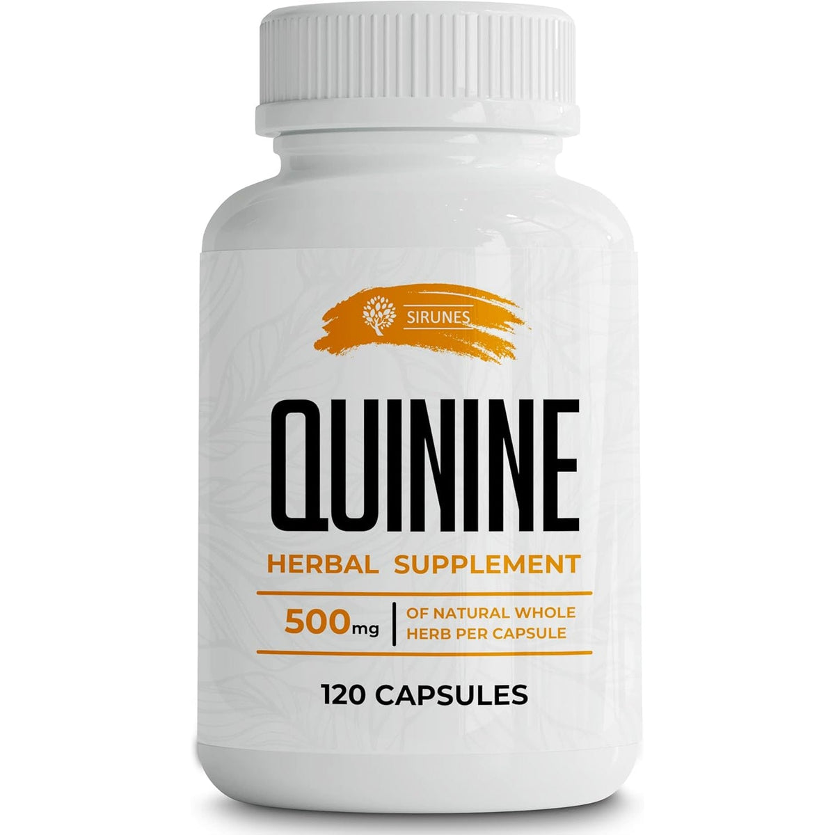 Leg Cramps Relief Quinine Capsules – Natural Cinchona Bark Supplement for Cramp Defense & Digestive Health – 500 Mg Quinine Pills, 120 Tablets, Non-Gmo, Gluten-Free