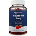 Amazon Basics Melatonin, Sleep Support Gummies, Strawberry Flavor, 5Mg, 120 Count (Previously Solimo)
