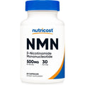 Nutricost NMN (Nicotinamide Mononucleotide) 500Mg, 60 Capsules - Vegetarian Friendly, 30 Servings, Gluten Free, GMO Free