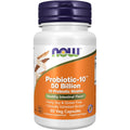 NOW Foods Supplements, Probiotic-10™, 50 Billion, with 10 Probiotic Strains, Strain Verified, 50 Veg Capsules