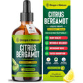 Citrus Bergamot Extract 25:1 Liquid Drops – Vegan, Gluten-Free – Comparable to Resveratrol and Berberine Supplement – 1000Mg Bergamot Supplement for Heart Wellness and Metabolic Support (Citrus,60Ml)