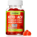 Keto ACV Gummies Advanced for Weight Loss Support, 8-In-1 Keto Apple Cider Vinegar Gummies with B12, Electrolytes, Beet Root & Pomegranate | Supports Digestion, Metabolism & Weight Management