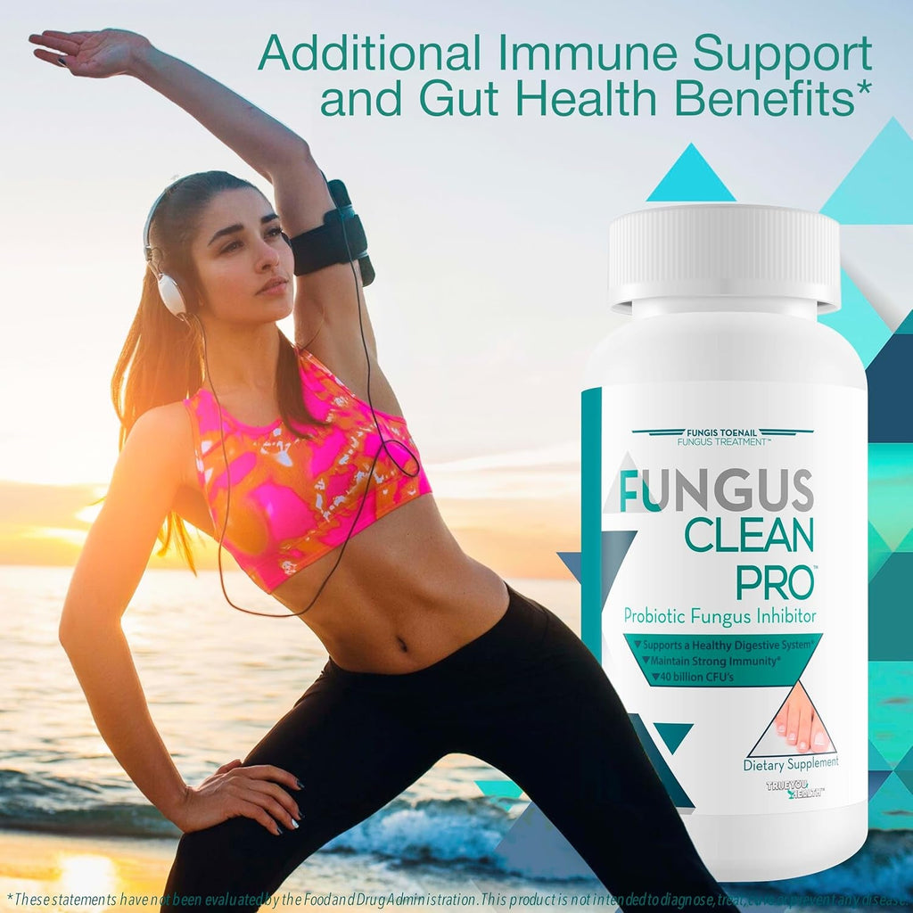 Fungus Clean Pro - Probiotic Fungus Inhibitor - Fight off Fungus from the inside Out with This Powerful Fungus Defense Probiotic Protect Your Body from Fungus