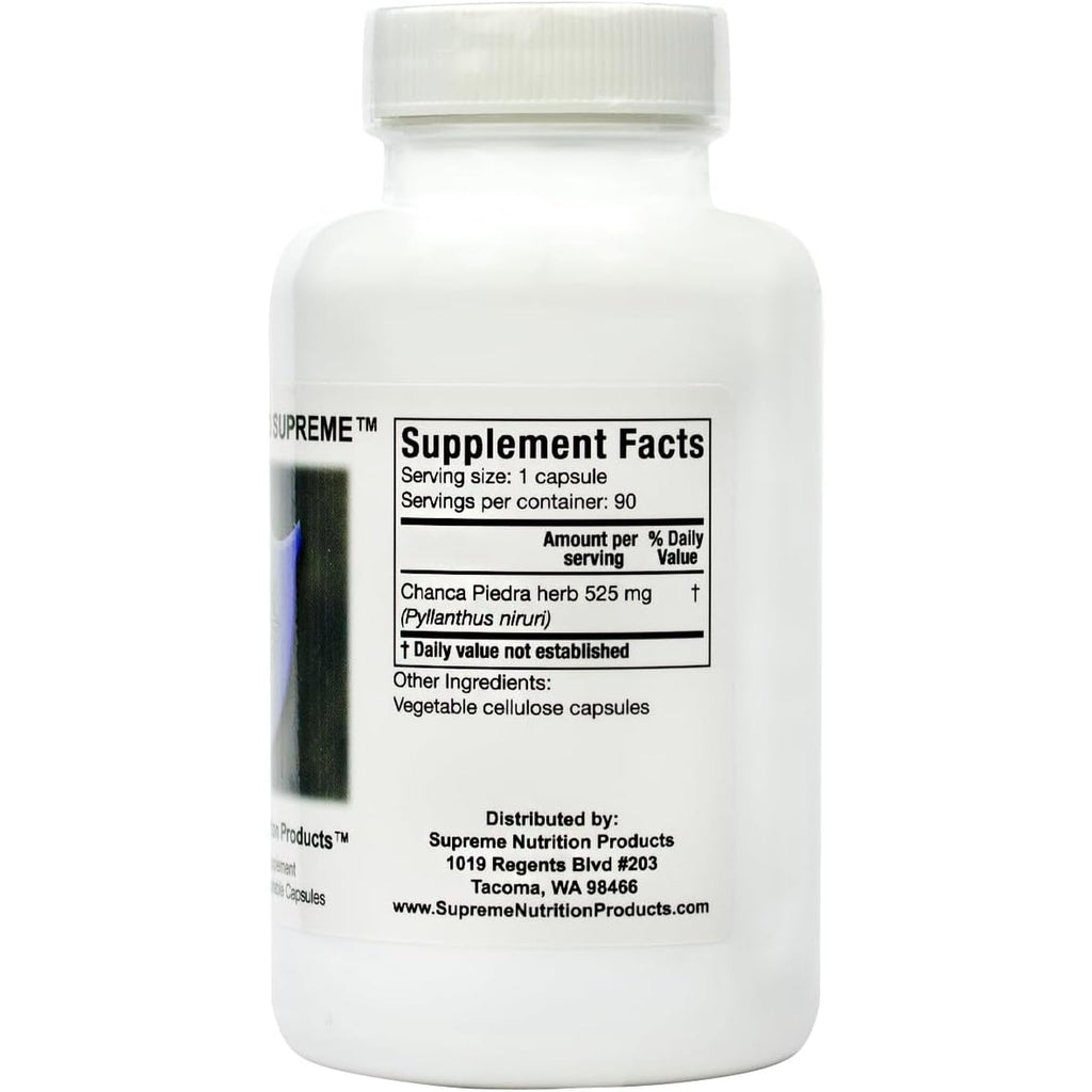 Supreme Nutrition Body Guard Supreme, 90 Pure Chanca Piedra Capsules