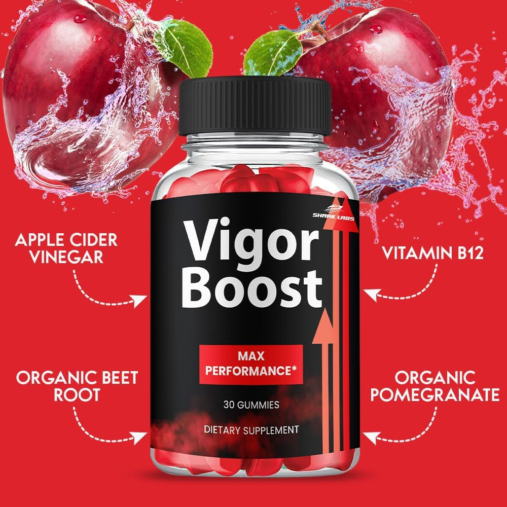 (1 Pack) Vigorboost Gummies, Maximum Strength Supplement, Advanced All Natural Vitamin Gummies