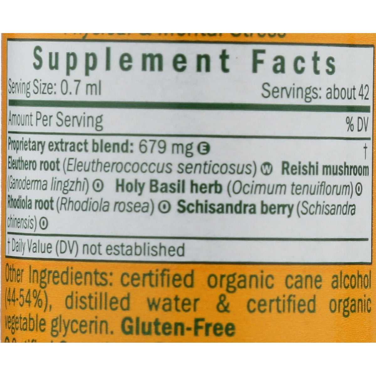 Herb Pharm Stress Manager: Adaptogenic Stress Support Tincture, Rhodiola Rosea, Holy Basil Extract, Reishi Mushroom Extract, Adrenal Function Support, Optimal Energy, Vegan, Non-Gmo, 1 Oz*