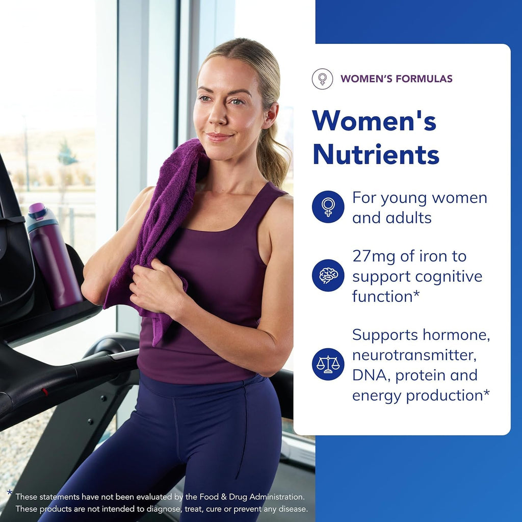 Pure Encapsulations Women’S Nutrients - Multivitamin & Mineral Complex for Women - Essential Daily Support for Energy, Hormones & Cellular Health* - 60 Capsules