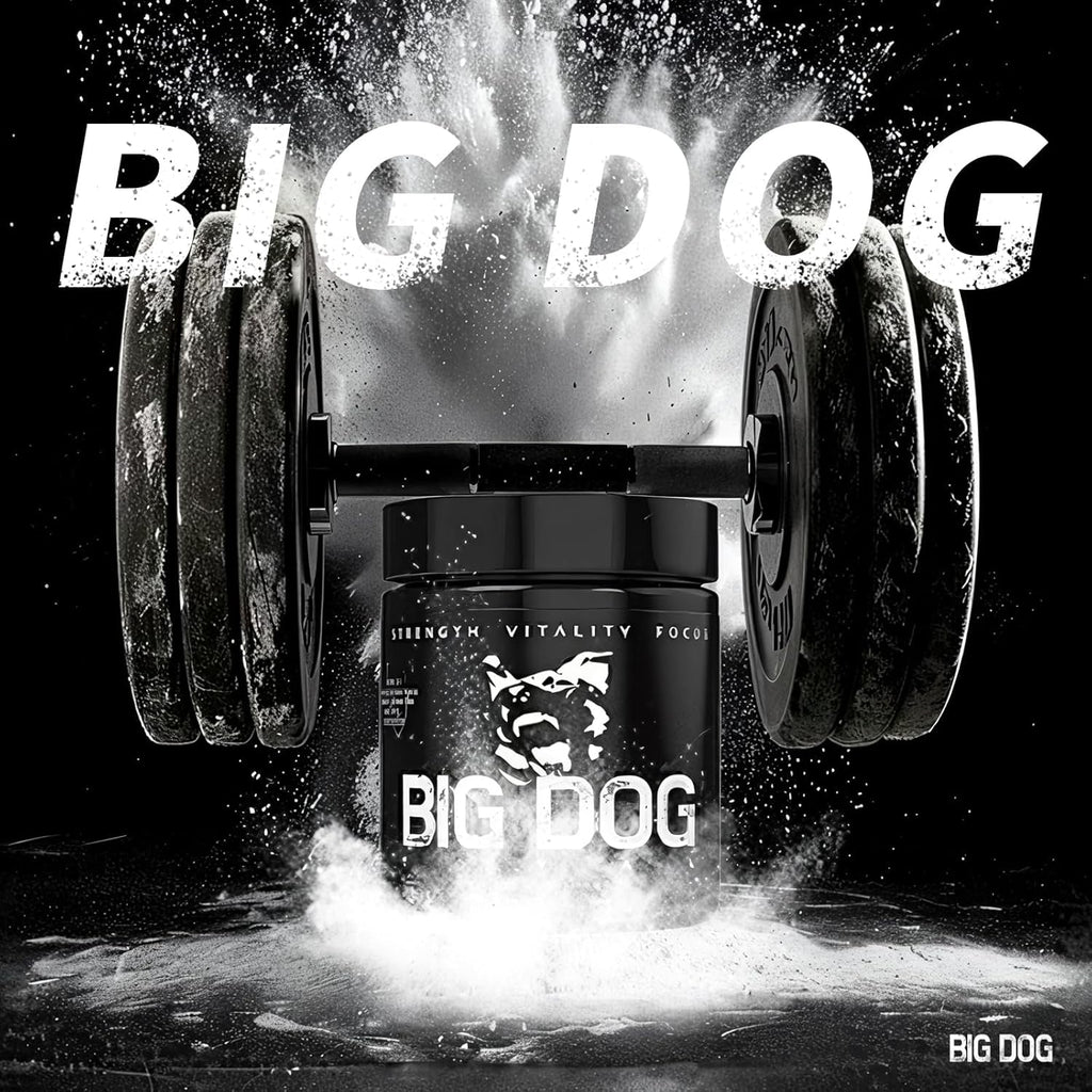 Big Dog Total Male 3-In-1 Total Alpha Blend Men’S Must-Have, Non-Gmo - Natural Energy & Endurance Support, 60 Count (Big Dog Total - 1Pcs)